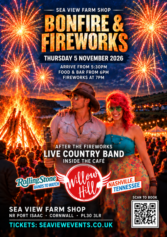 Fireworks Display and Bonfire at Sea View 2026